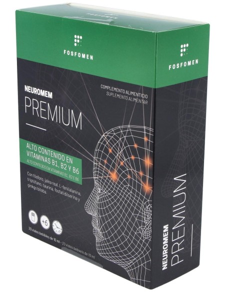 Herbora Neuromen Premium 20 Ampollas