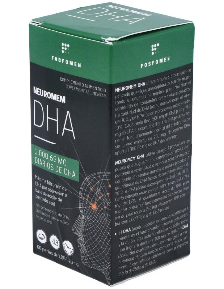 Fosfomen Neuromem Dha 60 Perlas