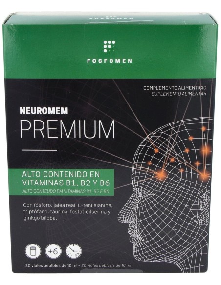 Herbora Neuromen Premium 20 Ampollas