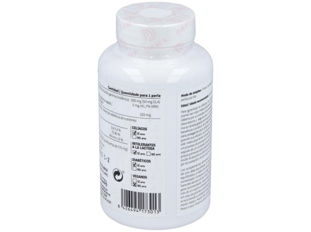 Dama Aceite De Onagra Y Vitamina E 180 Perlas