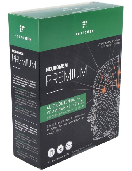 Herbora Neuromen Premium 20 Ampollas
