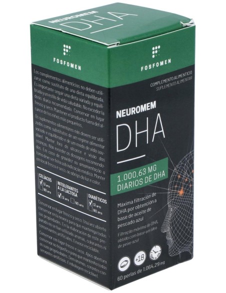 Fosfomen Neuromem Dha 60 Perlas