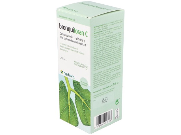 Herbora Herbora Bronquitoran Jarabe 250Ml