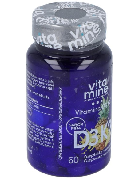Vitamine Vitamina D3 + K2 60Comp. Mast.
