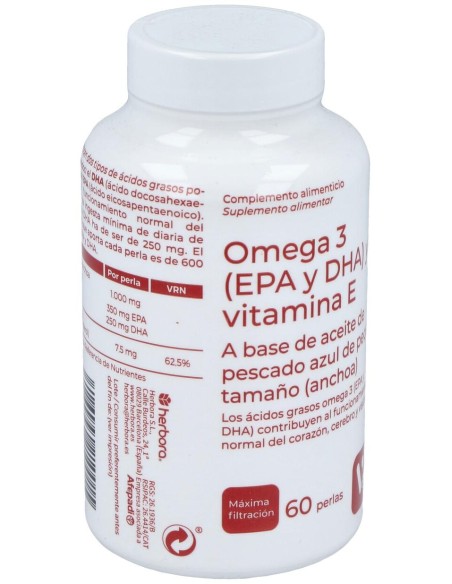 Herbora Venarol Omega 3 Epa Y Dha 60Caps