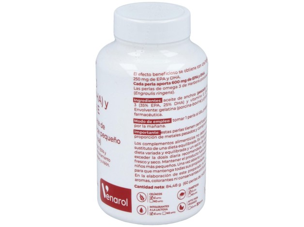 Herbora Venarol Omega 3 Epa Y Dha 60Caps