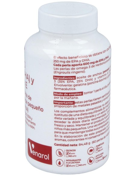 Herbora Venarol Omega 3 Epa Y Dha 60Caps