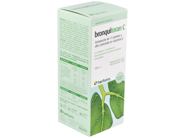Herbora Herbora Bronquitoran Jarabe 250Ml