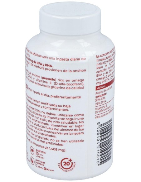 Herbora Venarol Omega 3 Epa Y Dha 60Caps