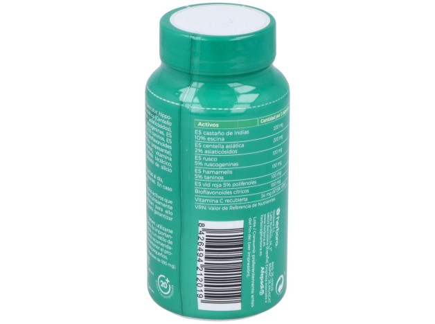 Opticir Castaño-Centella-Ruscus-Vid-Hamameli 60Cap