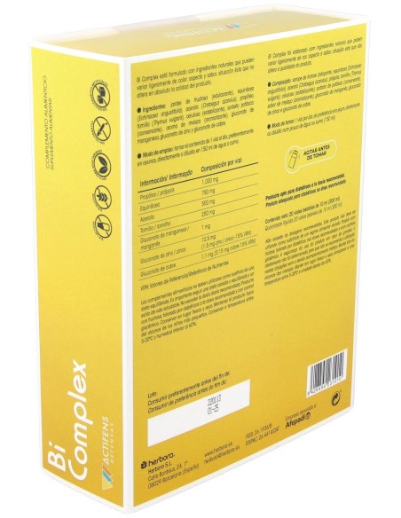 Actifens Bi Complex 20Amp.