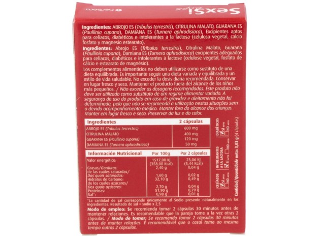 Herbora Sexsi 4Cáps