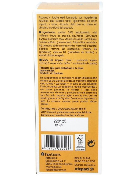 Actifens Propolactiv 250Ml.