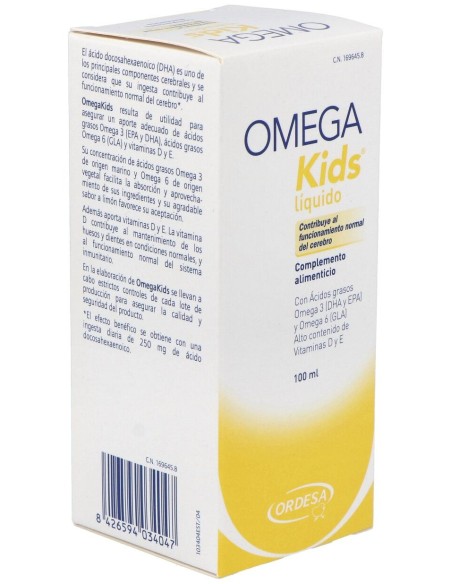 Ordesa Kids Omegakids Líquido Limón 100Ml
