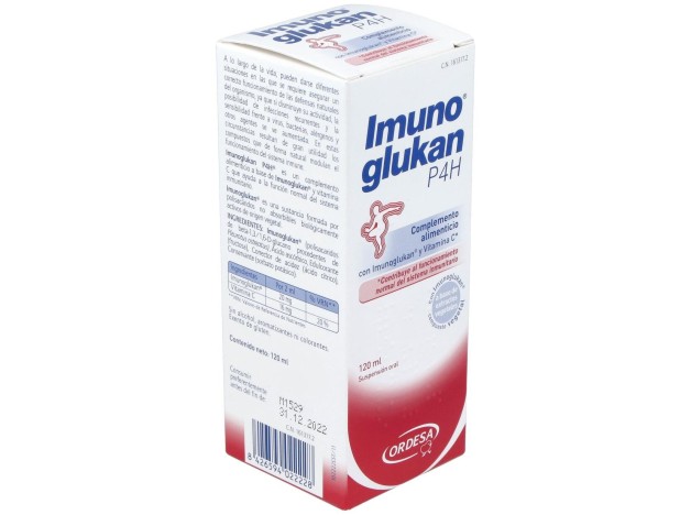 Ordesa Imunoglukan P4H Suspensión, 120 Ml