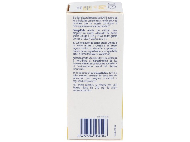Ordesa Kids Omegakids Líquido Limón 100Ml