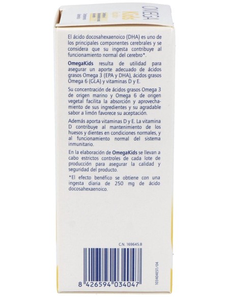 Ordesa Kids Omegakids Líquido Limón 100Ml