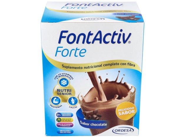 Fontactiv Forte Sabor Chocolate 30G 14 Sobres