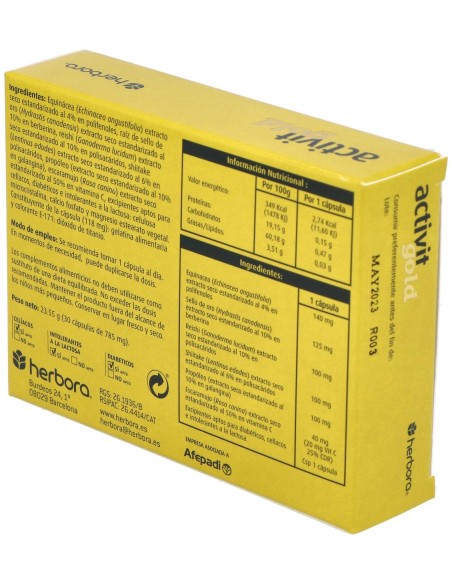 Activit Gold 30Cap.