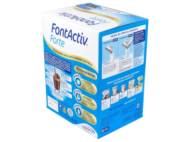 Fontactiv Forte Sabor Chocolate 30G 14 Sobres