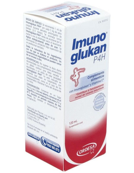Ordesa Imunoglukan P4H Suspensión, 120 Ml