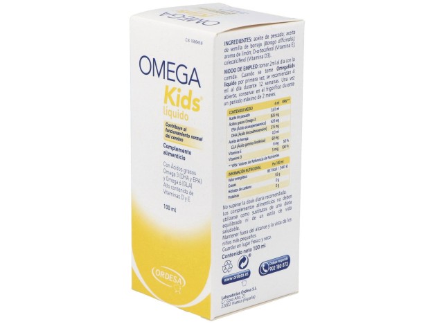 Ordesa Kids Omegakids Líquido Limón 100Ml
