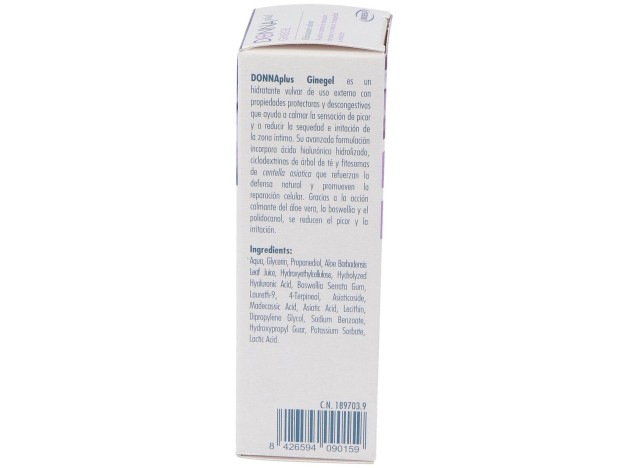 Donnaplus+ Ginegel Gel Hidratante Vulvar, 35 Ml