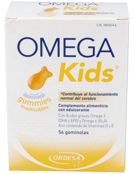Omegakids Gummies Masticables, 54 Uds