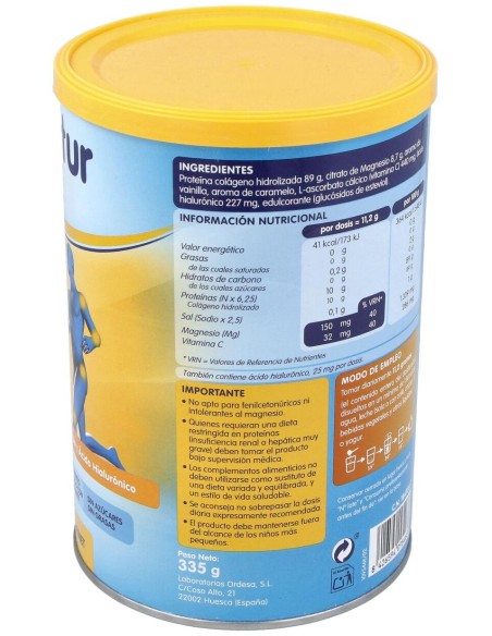 Colnatur Complex Sabor Vainilla Gourmet, 330 G