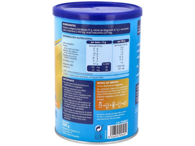 Colnatur Complex Sabor Muy Neutro, 330 G