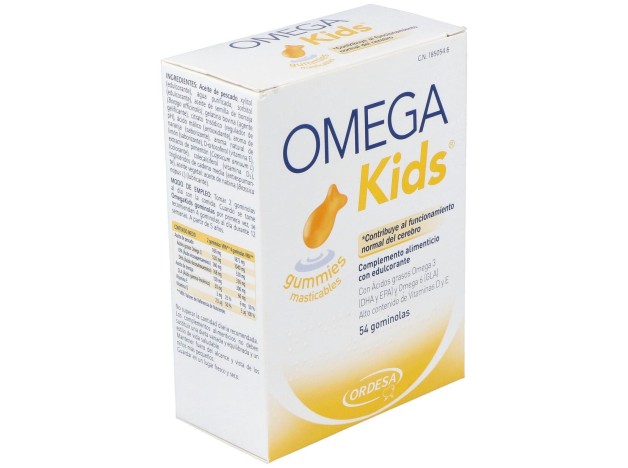 Omegakids Gummies Masticables, 54 Uds
