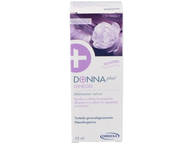 Donnaplus+ Ginegel Gel Hidratante Vulvar, 35 Ml