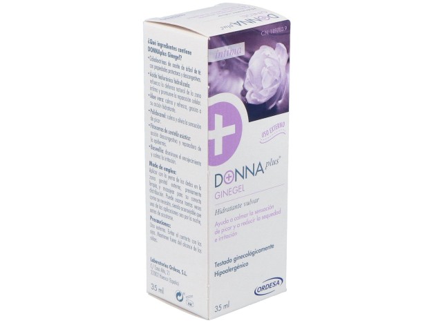 Donnaplus+ Ginegel Gel Hidratante Vulvar, 35 Ml