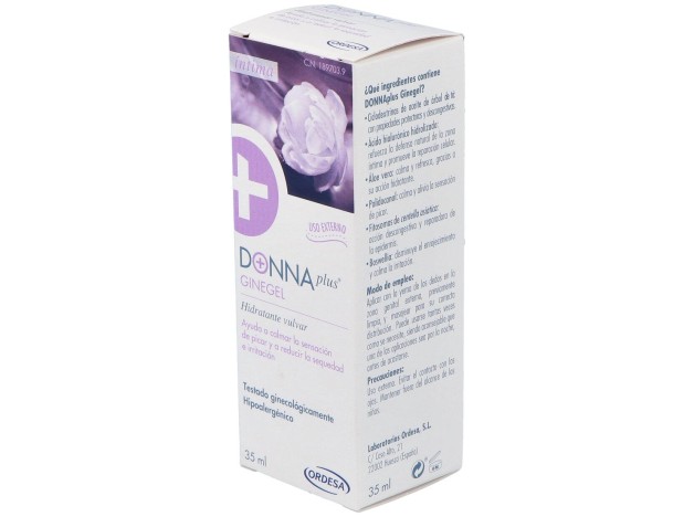 Donnaplus+ Ginegel Gel Hidratante Vulvar, 35 Ml