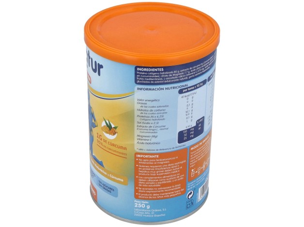 Colnatur Complex Cúrcuma Sabor Maracuyá, 250 G