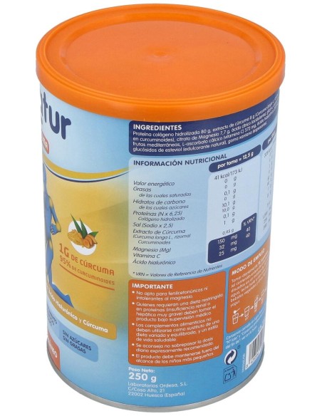 Colnatur Complex Cúrcuma Sabor Maracuyá, 250 G