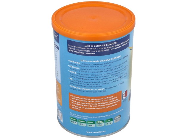 Colnatur Complex Cúrcuma Sabor Maracuyá, 250 G