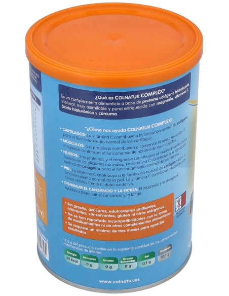 Colnatur Complex Cúrcuma Sabor Maracuyá, 250 G
