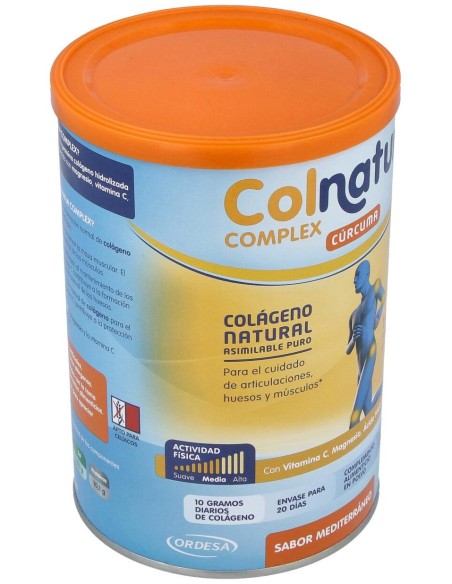 Colnatur Complex Cúrcuma Sabor Maracuyá, 250 G