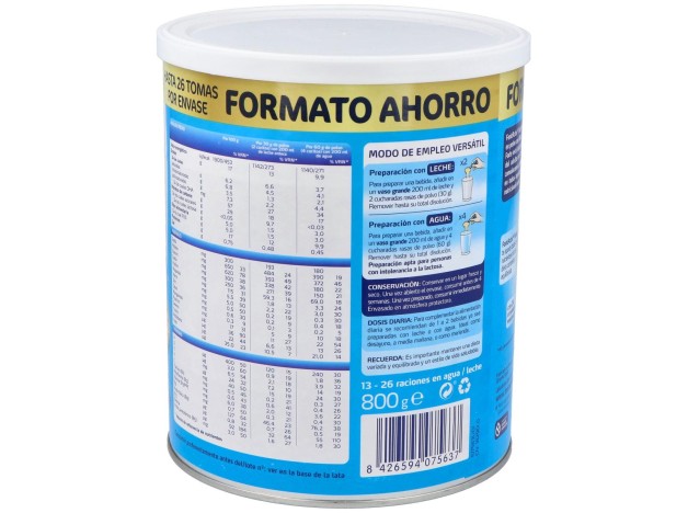 Ordesa Fontactiv Forte Sabor Vainilla 800G