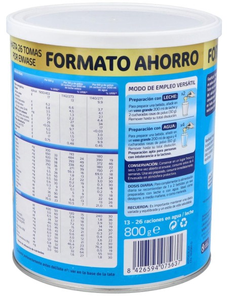 Ordesa Fontactiv Forte Sabor Vainilla 800G