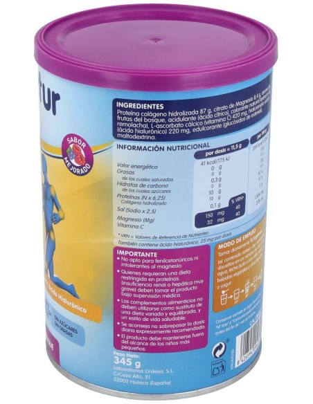 Colnatur Complex Sabor Frutas Del Bosque, 345 G