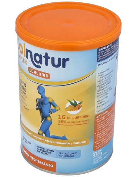 Colnatur Complex Cúrcuma Sabor Maracuyá, 250 G