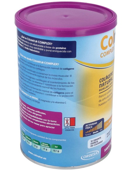 Colnatur Complex Sabor Frutas Del Bosque, 345 G
