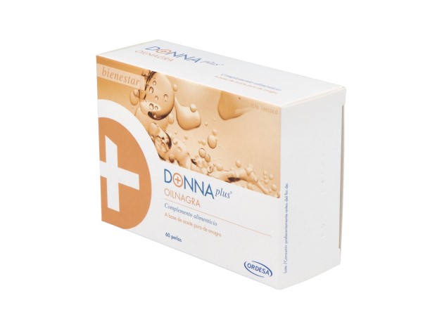 Donnaplus+ Aceite De Onagra Perlas, 60 Perlas