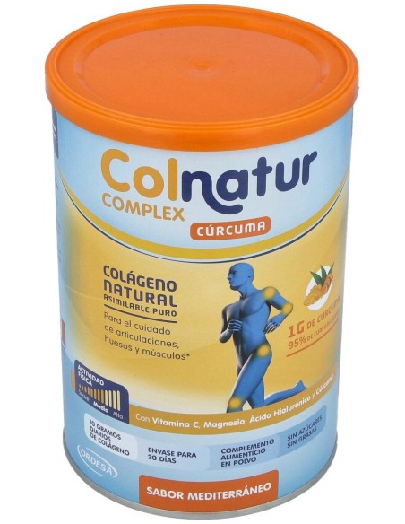 Colnatur Complex Cúrcuma Sabor Maracuyá, 250 G