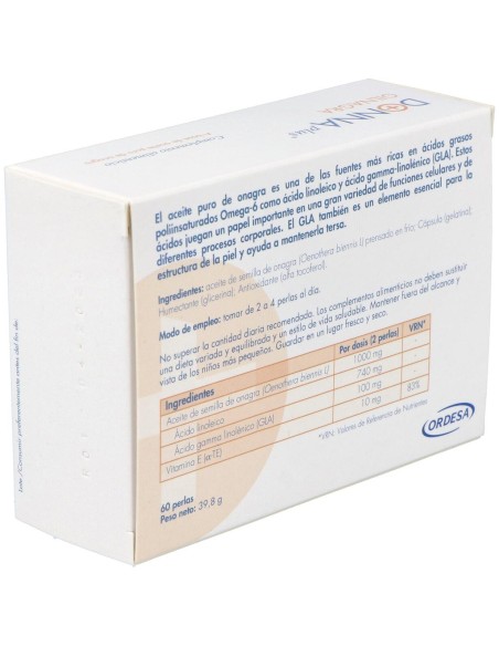 Donnaplus+ Aceite De Onagra Perlas, 60 Perlas