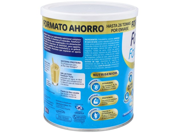 Ordesa Fontactiv Forte Sabor Vainilla 800G
