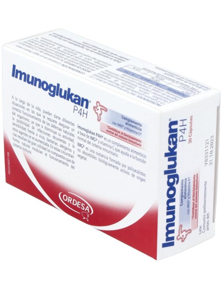 Ordesa Imunoglukan P4H Cápsulas, 30 Cápsulas
