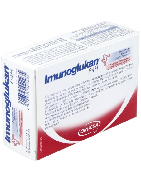 Ordesa Imunoglukan P4H Cápsulas, 30 Cápsulas